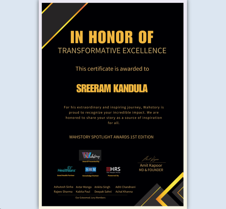 Sreeram Kandula